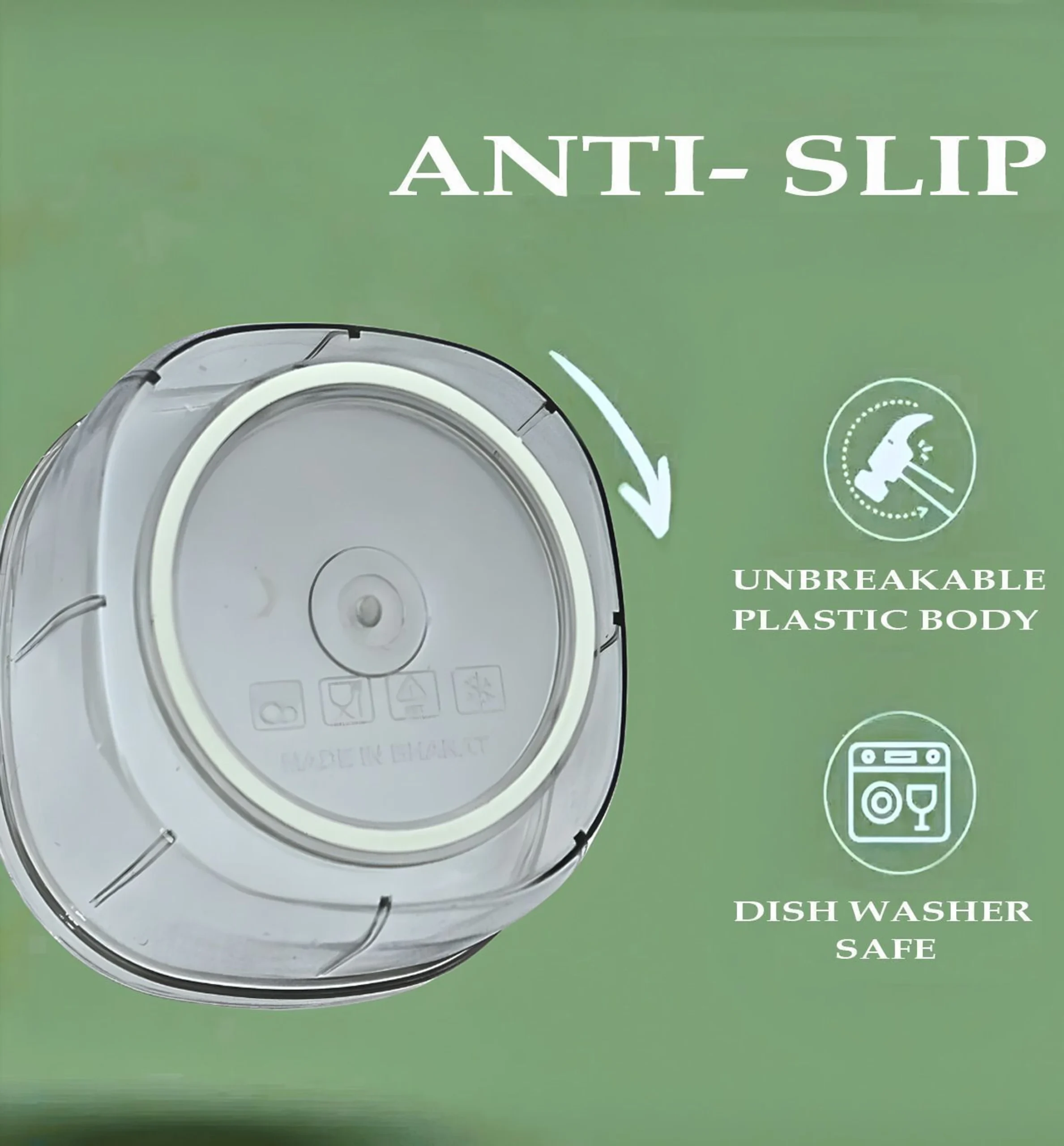 Armony by Generic Chopper without locking button Vegetable & Fruit Chopper - Image 2