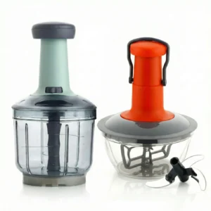 yourhomysingh Premium 2-in-1 Combo Push Chopper Vegetable & Fruit Chopper